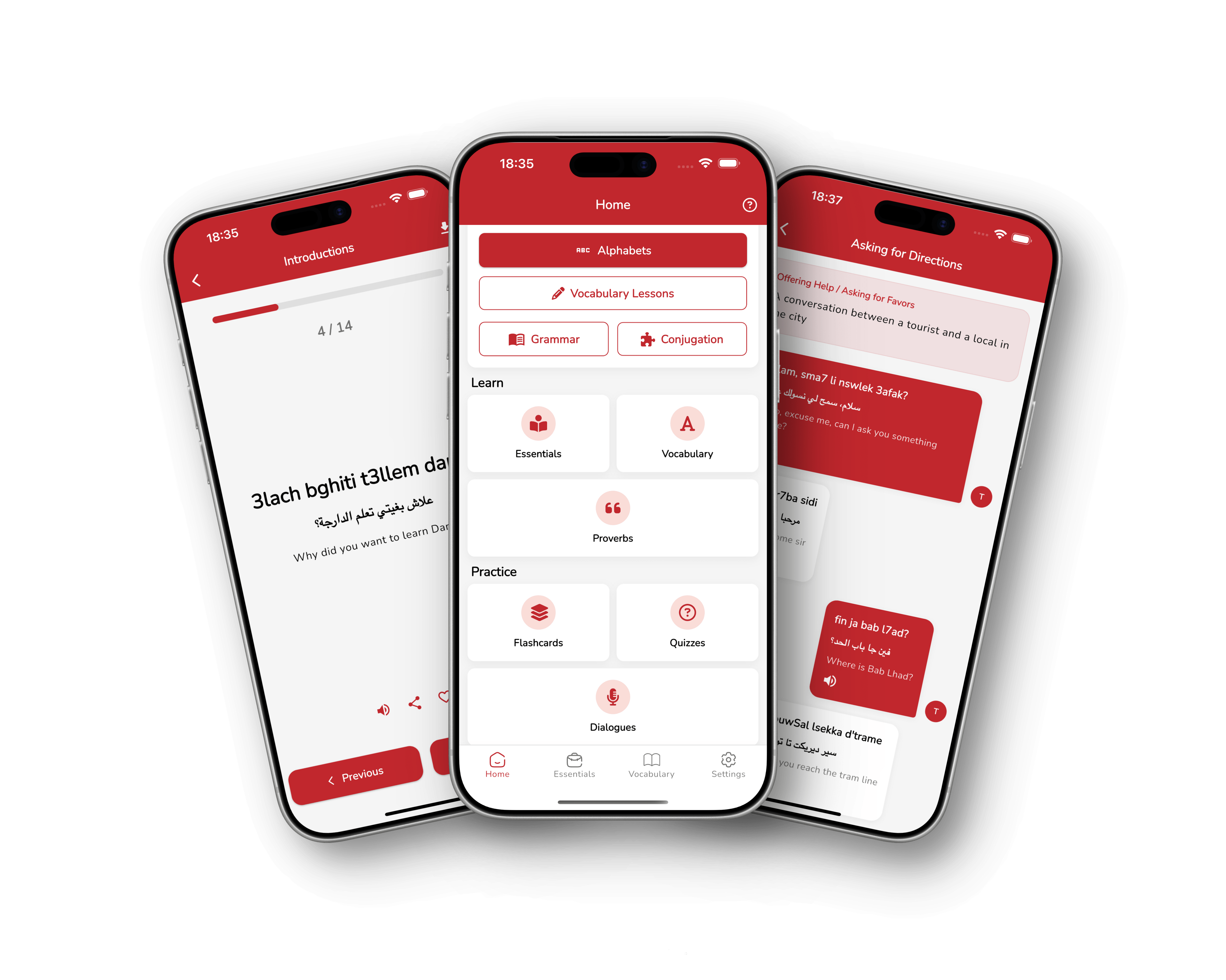 Darija Learning Platform Dashboard